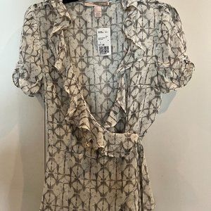 Forever 21 Wrap Shirt - Size L